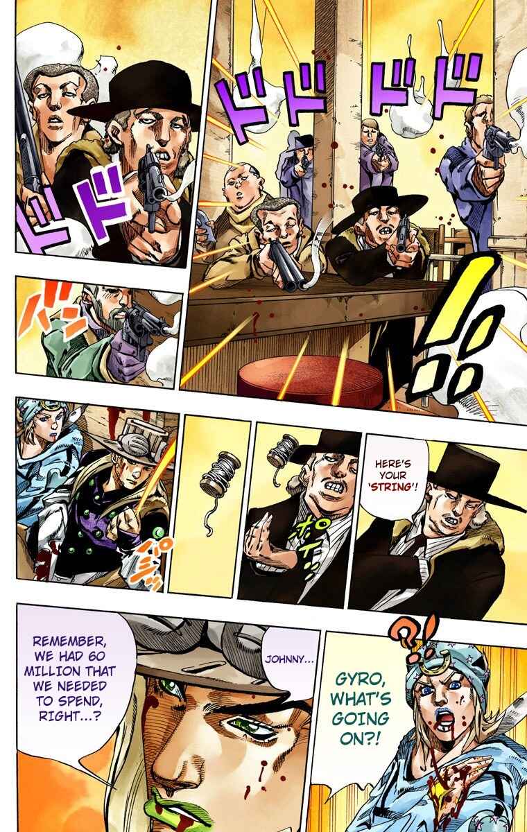 Page 32 Chapter 47 JoJos Bizarre Adventure, Part 7: Steel Ball Run (Official Colored)