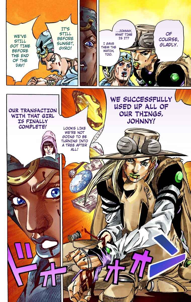 Page 34 Chapter 47 JoJos Bizarre Adventure, Part 7: Steel Ball Run (Official Colored)