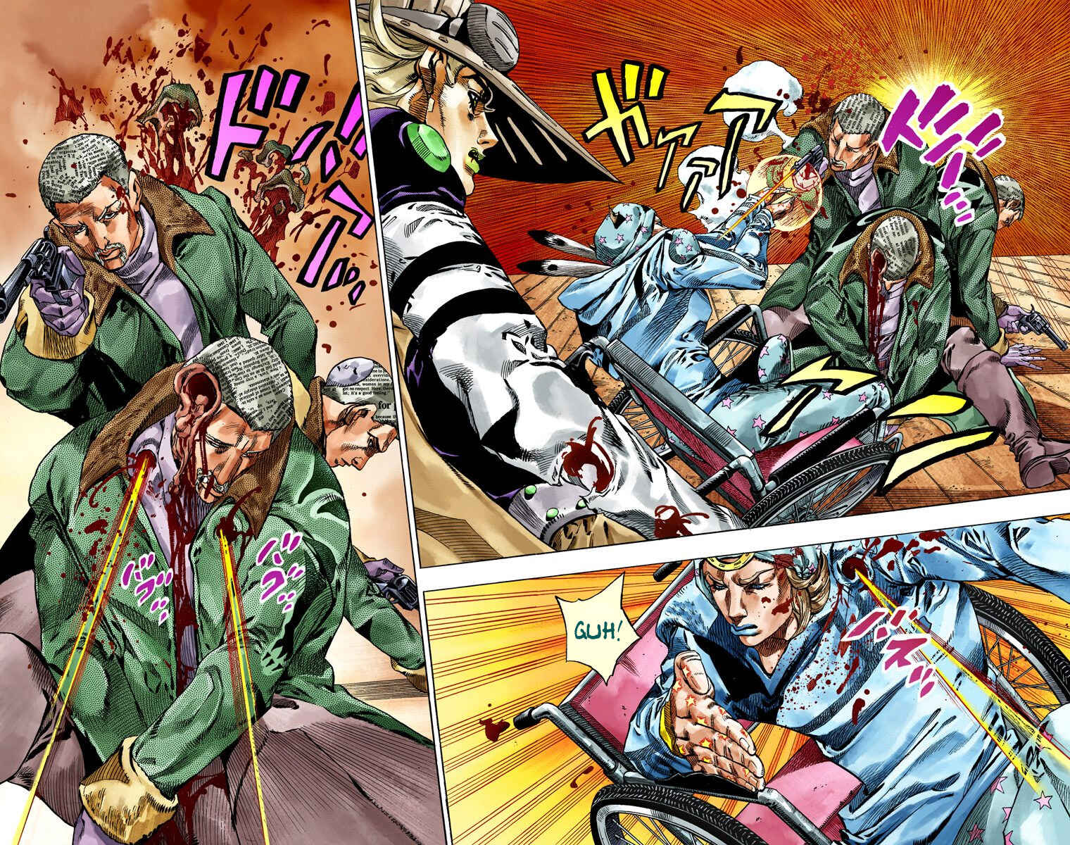 Page 4 Chapter 47 JoJos Bizarre Adventure, Part 7: Steel Ball Run (Official Colored)