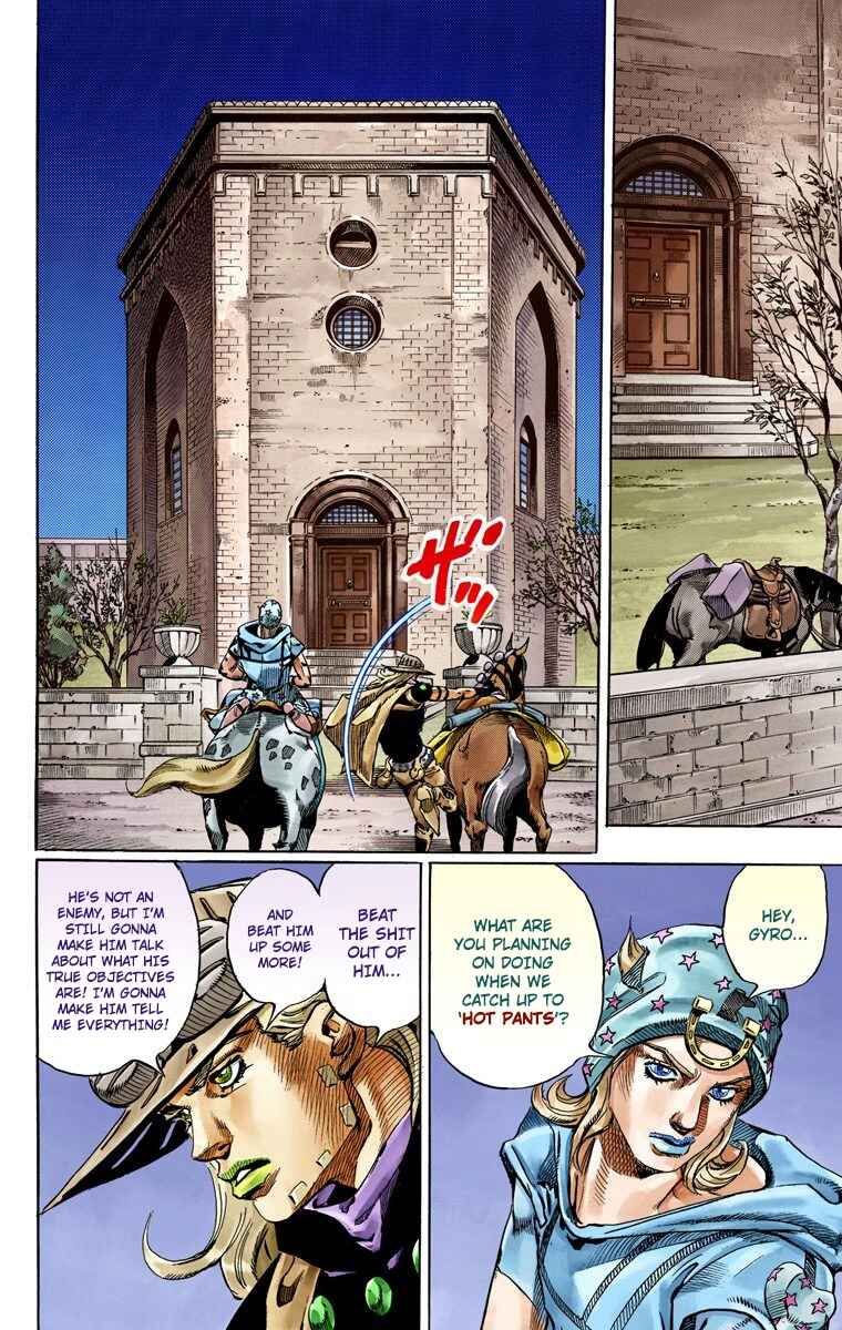 Page 15 Chapter 56 JoJos Bizarre Adventure, Part 7: Steel Ball Run (Official Colored)