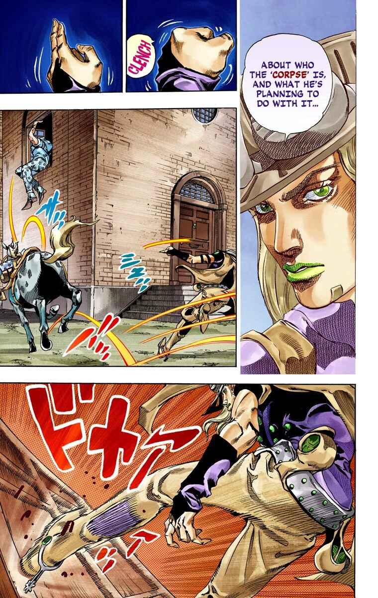 Page 16 Chapter 56 JoJos Bizarre Adventure, Part 7: Steel Ball Run (Official Colored)
