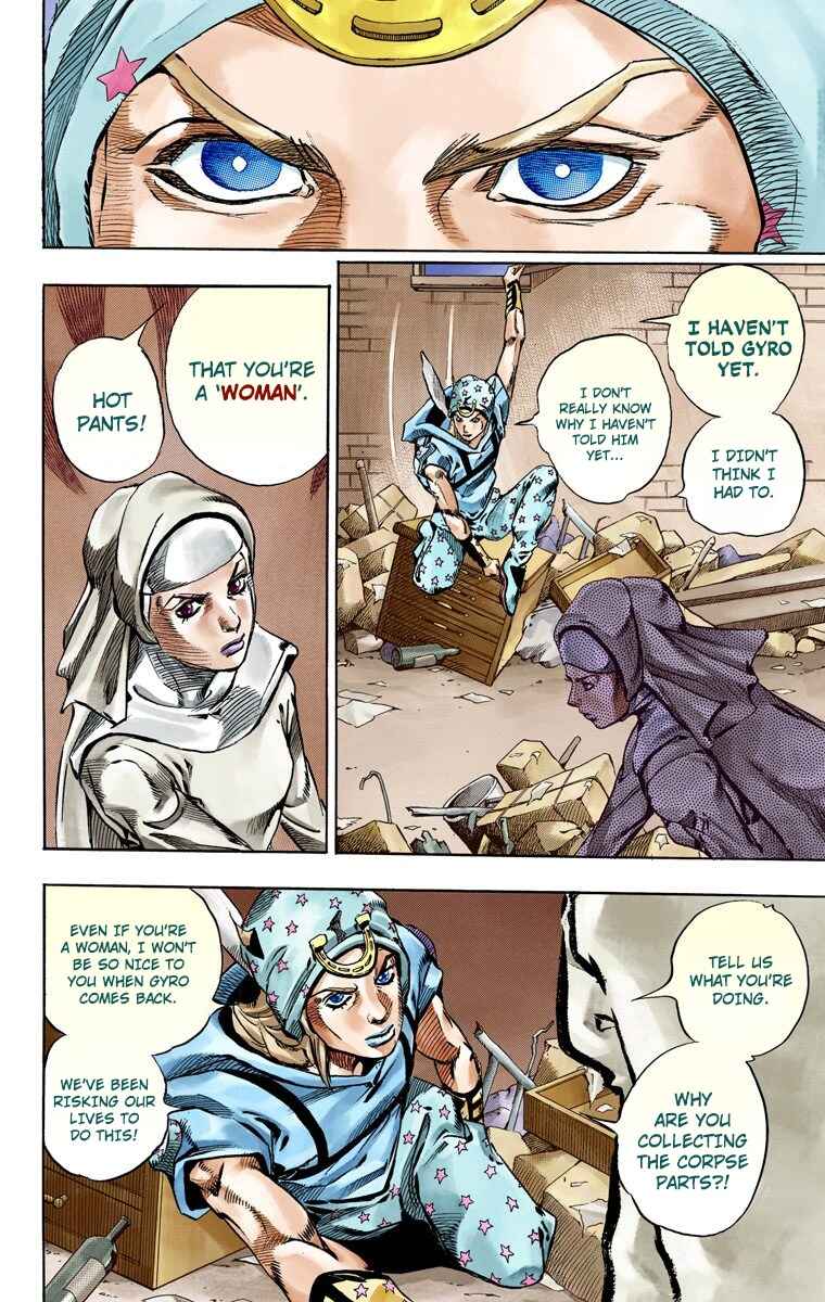 Page 21 Chapter 56 JoJos Bizarre Adventure, Part 7: Steel Ball Run (Official Colored)