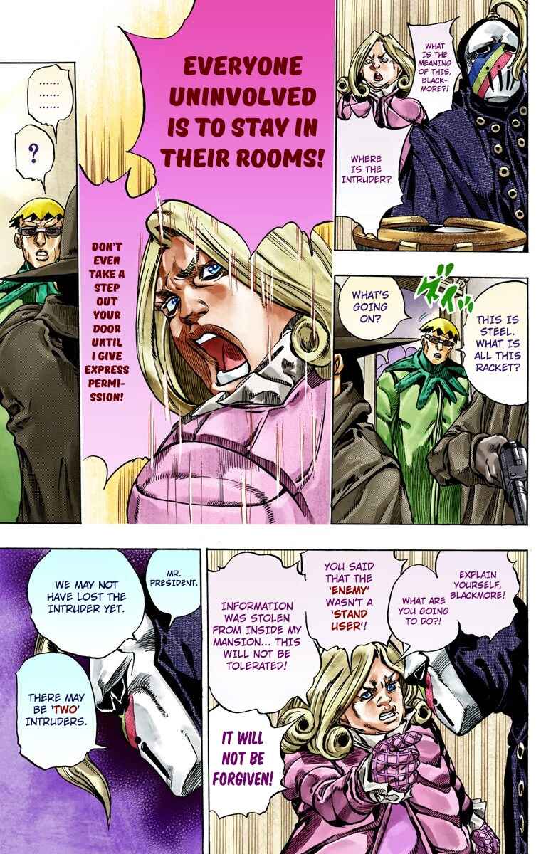 Page 17 Chapter 37 JoJos Bizarre Adventure, Part 7: Steel Ball Run (Official Colored)