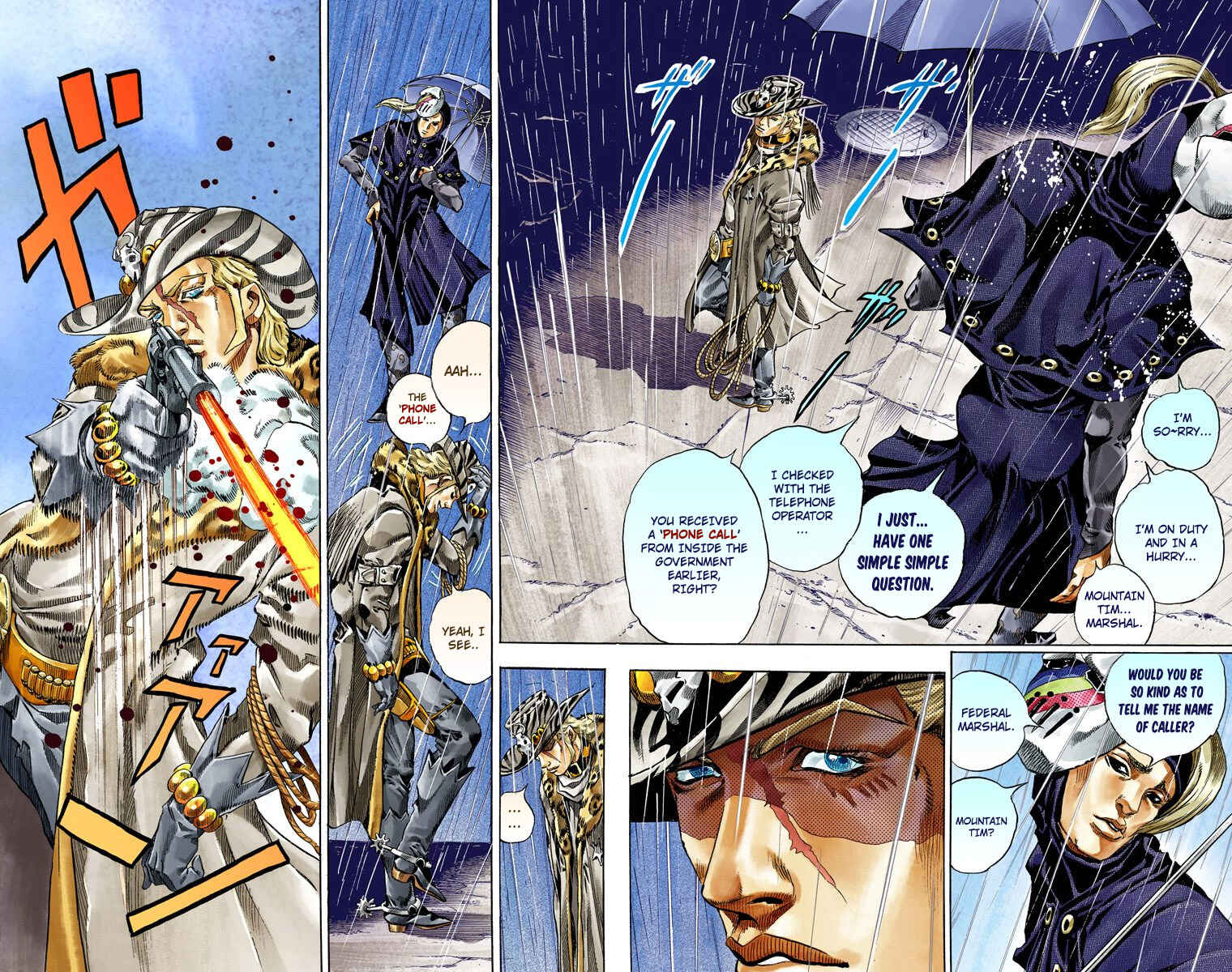 Page 29 Chapter 37 JoJos Bizarre Adventure, Part 7: Steel Ball Run (Official Colored)