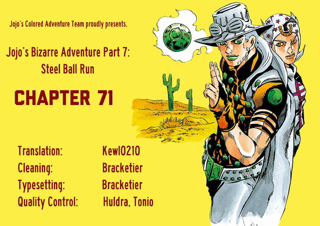 Page 26 Chapter 71 JoJos Bizarre Adventure, Part 7: Steel Ball Run (Official Colored)
