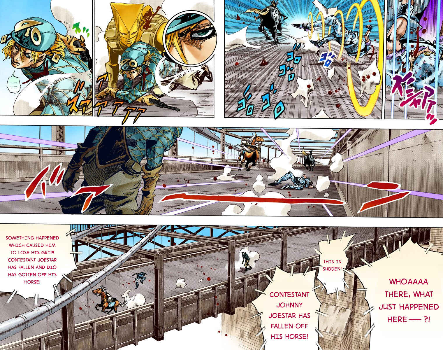 Page 12 Chapter 94 JoJos Bizarre Adventure, Part 7: Steel Ball Run (Official Colored)