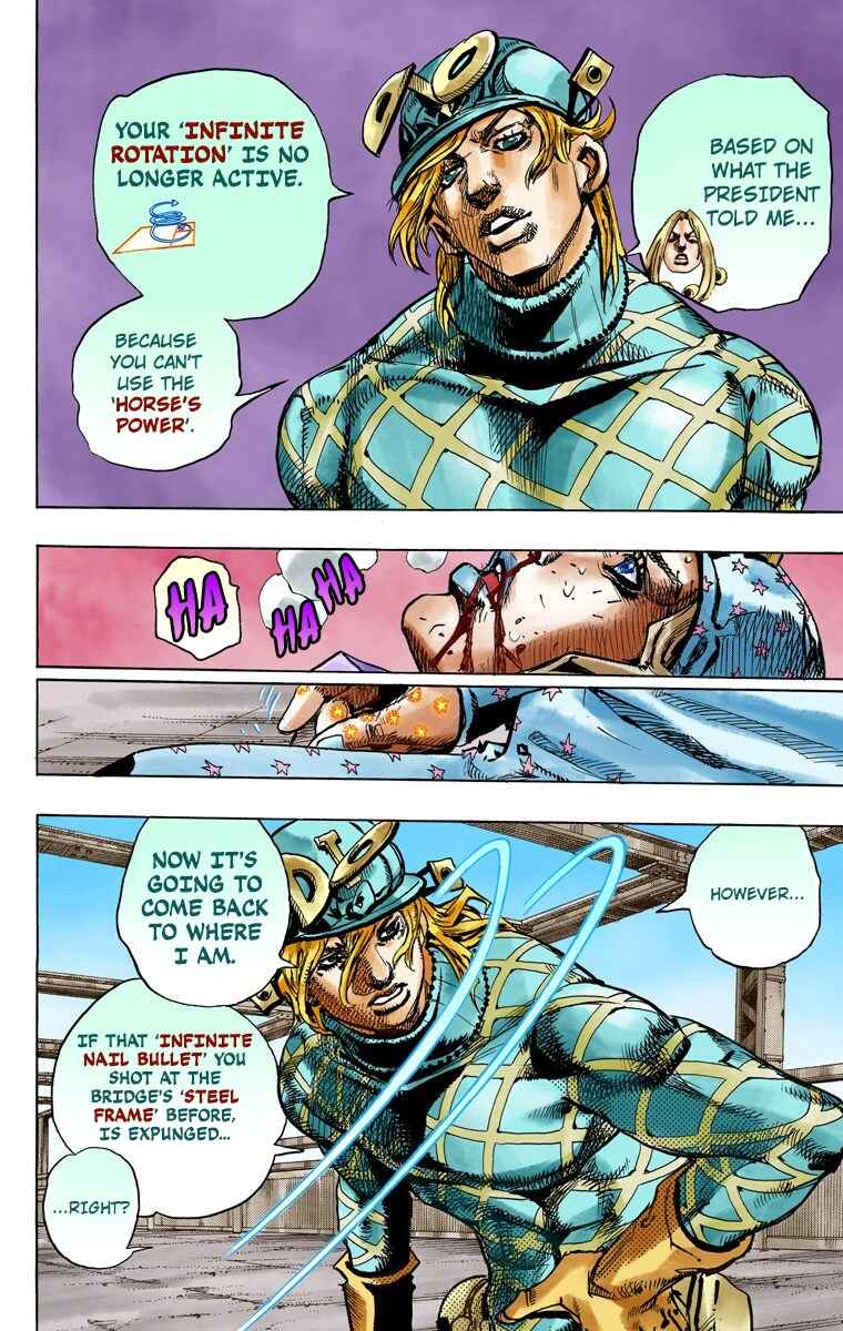 Page 15 Chapter 94 JoJos Bizarre Adventure, Part 7: Steel Ball Run (Official Colored)