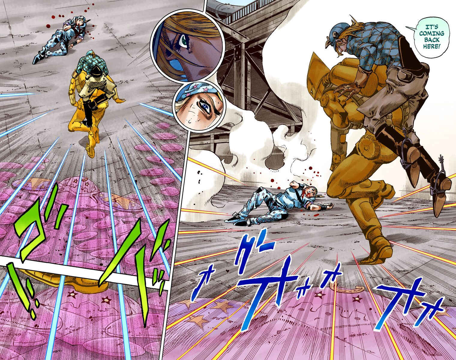 Page 17 Chapter 94 JoJos Bizarre Adventure, Part 7: Steel Ball Run (Official Colored)