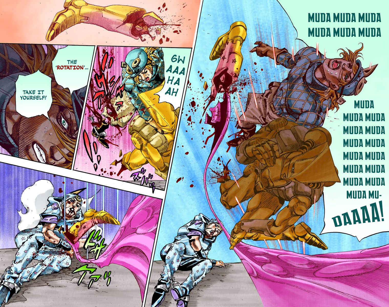 Page 19 Chapter 94 JoJos Bizarre Adventure, Part 7: Steel Ball Run (Official Colored)