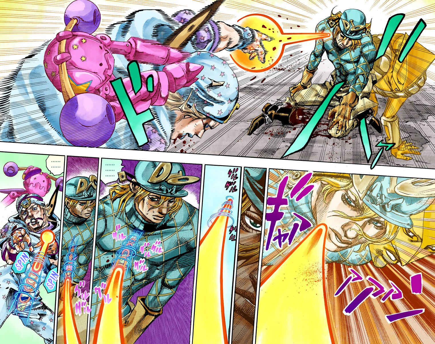 Page 22 Chapter 94 JoJos Bizarre Adventure, Part 7: Steel Ball Run (Official Colored)