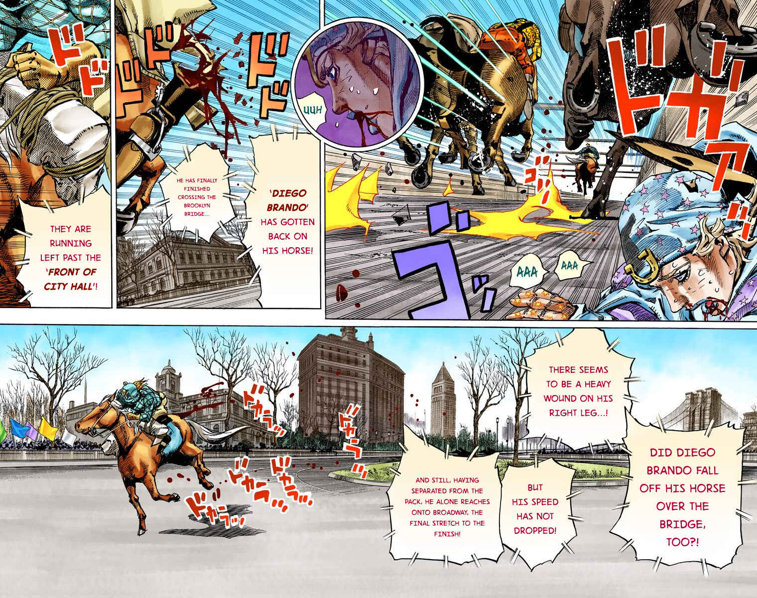 Page 26 Chapter 94 JoJos Bizarre Adventure, Part 7: Steel Ball Run (Official Colored)