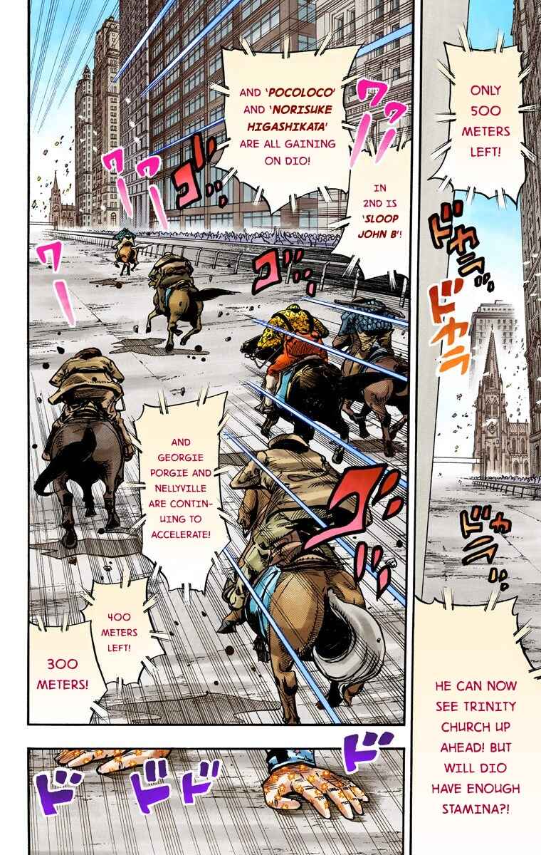 Page 27 Chapter 94 JoJos Bizarre Adventure, Part 7: Steel Ball Run (Official Colored)