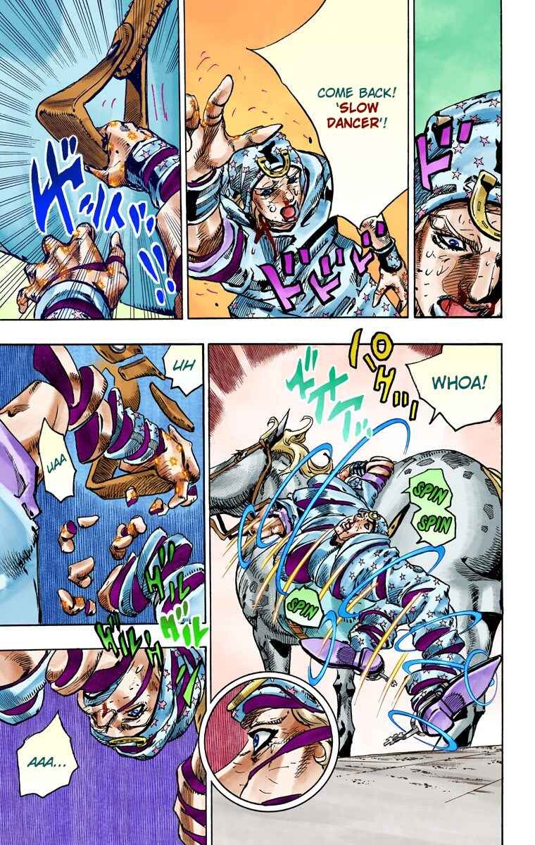Page 28 Chapter 94 JoJos Bizarre Adventure, Part 7: Steel Ball Run (Official Colored)