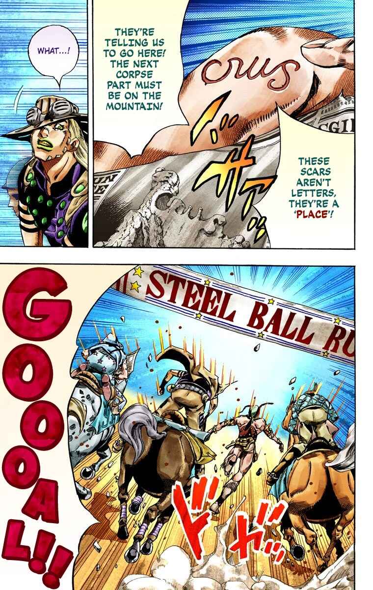 Page 10 Chapter 28 JoJos Bizarre Adventure, Part 7: Steel Ball Run (Official Colored)