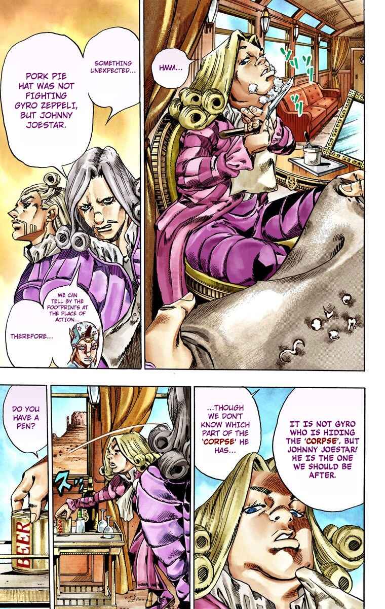 Page 14 Chapter 28 JoJos Bizarre Adventure, Part 7: Steel Ball Run (Official Colored)