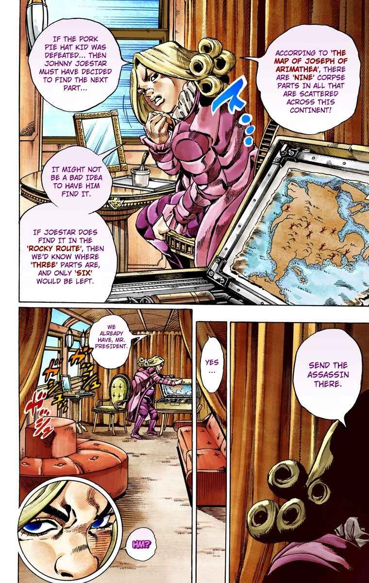 Page 18 Chapter 28 JoJos Bizarre Adventure, Part 7: Steel Ball Run (Official Colored)