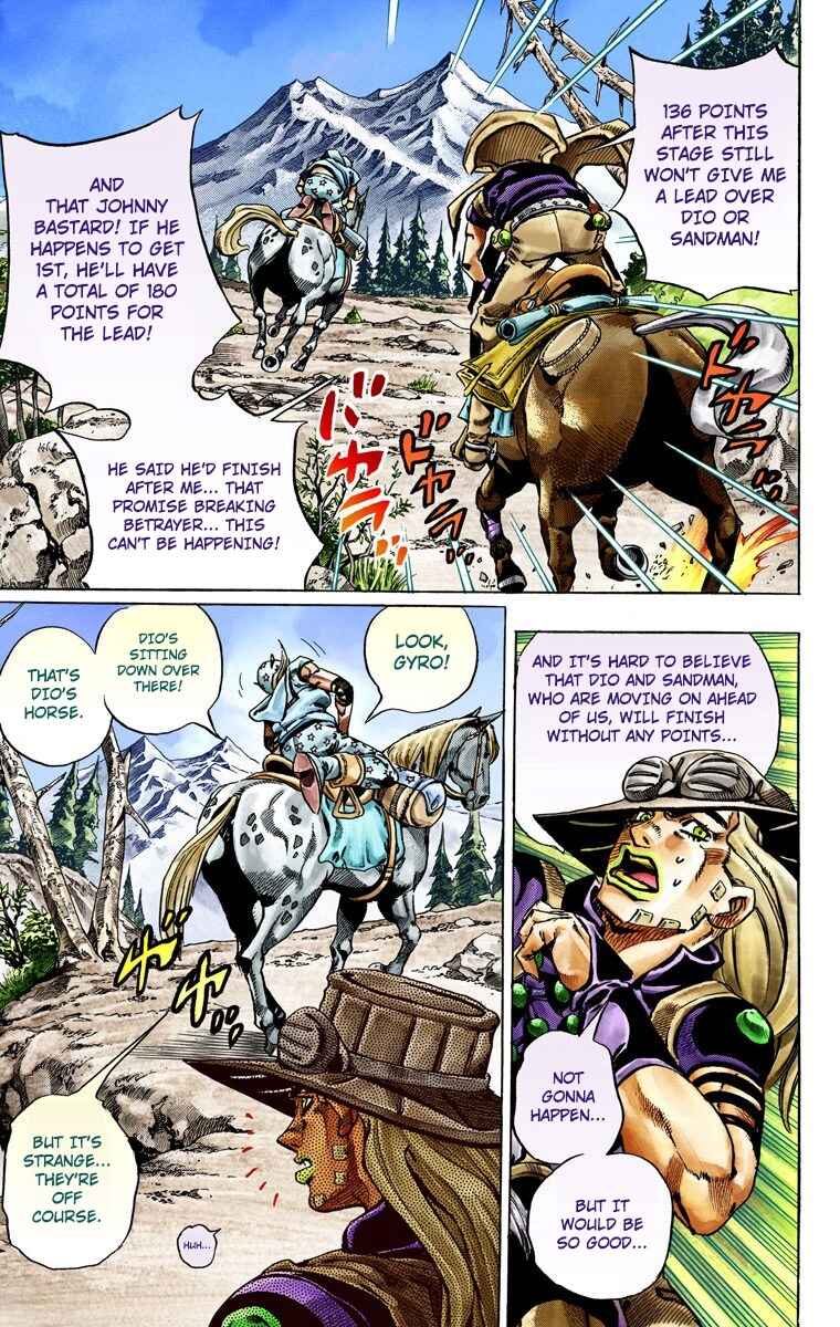 Page 21 Chapter 28 JoJos Bizarre Adventure, Part 7: Steel Ball Run (Official Colored)