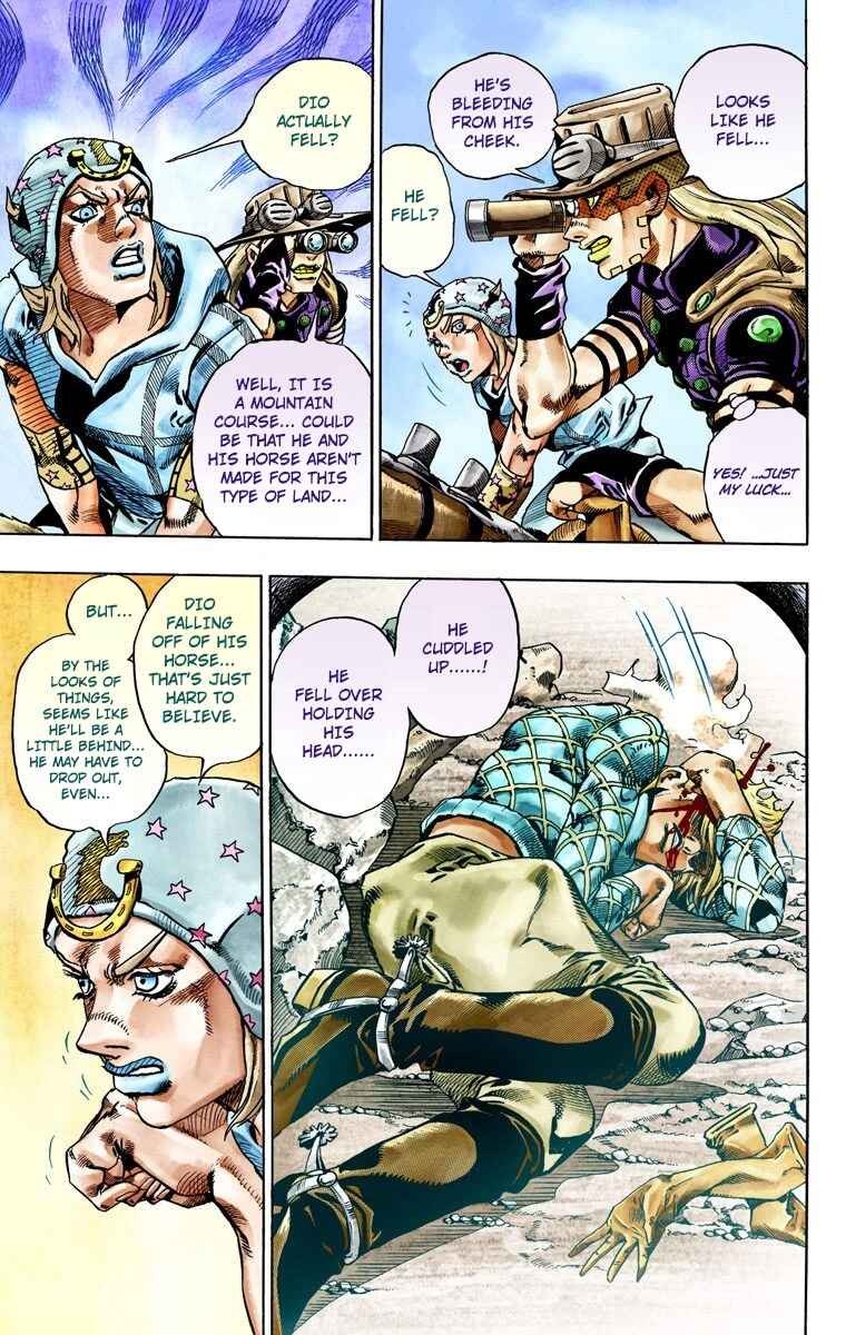 Page 23 Chapter 28 JoJos Bizarre Adventure, Part 7: Steel Ball Run (Official Colored)