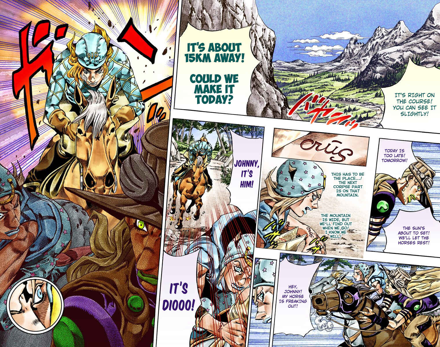Page 31 Chapter 28 JoJos Bizarre Adventure, Part 7: Steel Ball Run (Official Colored)