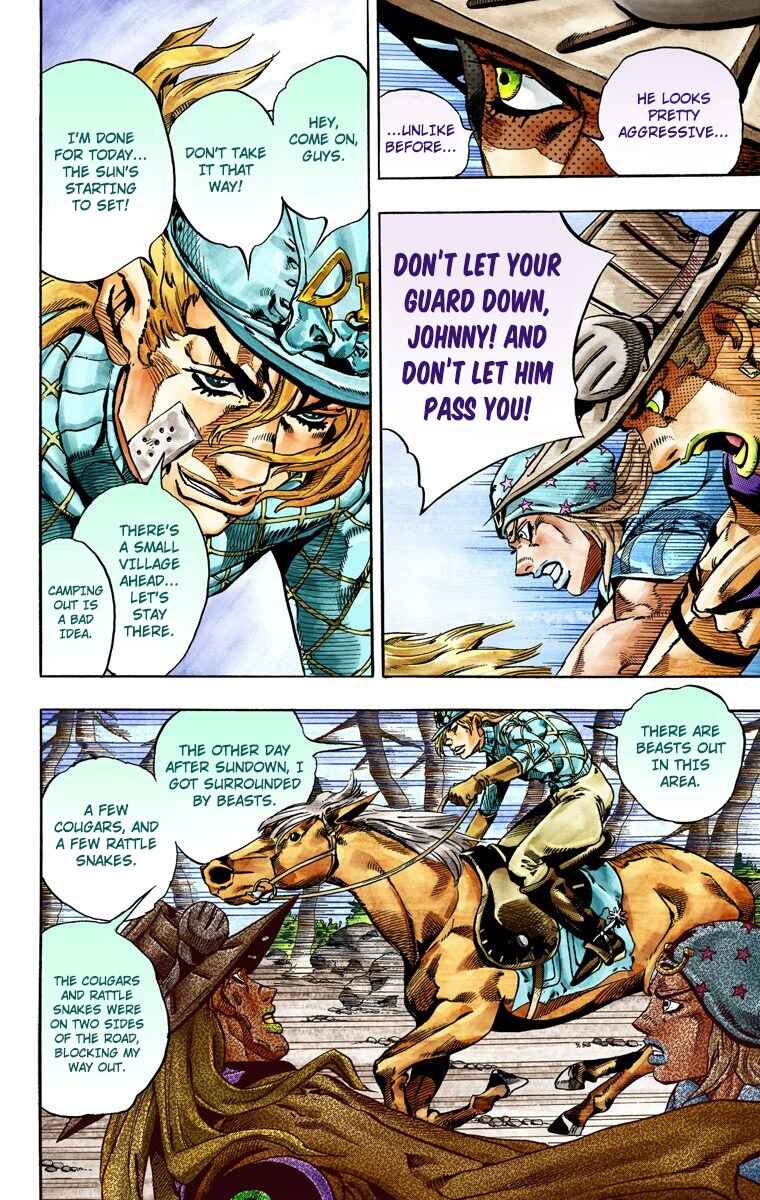 Page 32 Chapter 28 JoJos Bizarre Adventure, Part 7: Steel Ball Run (Official Colored)