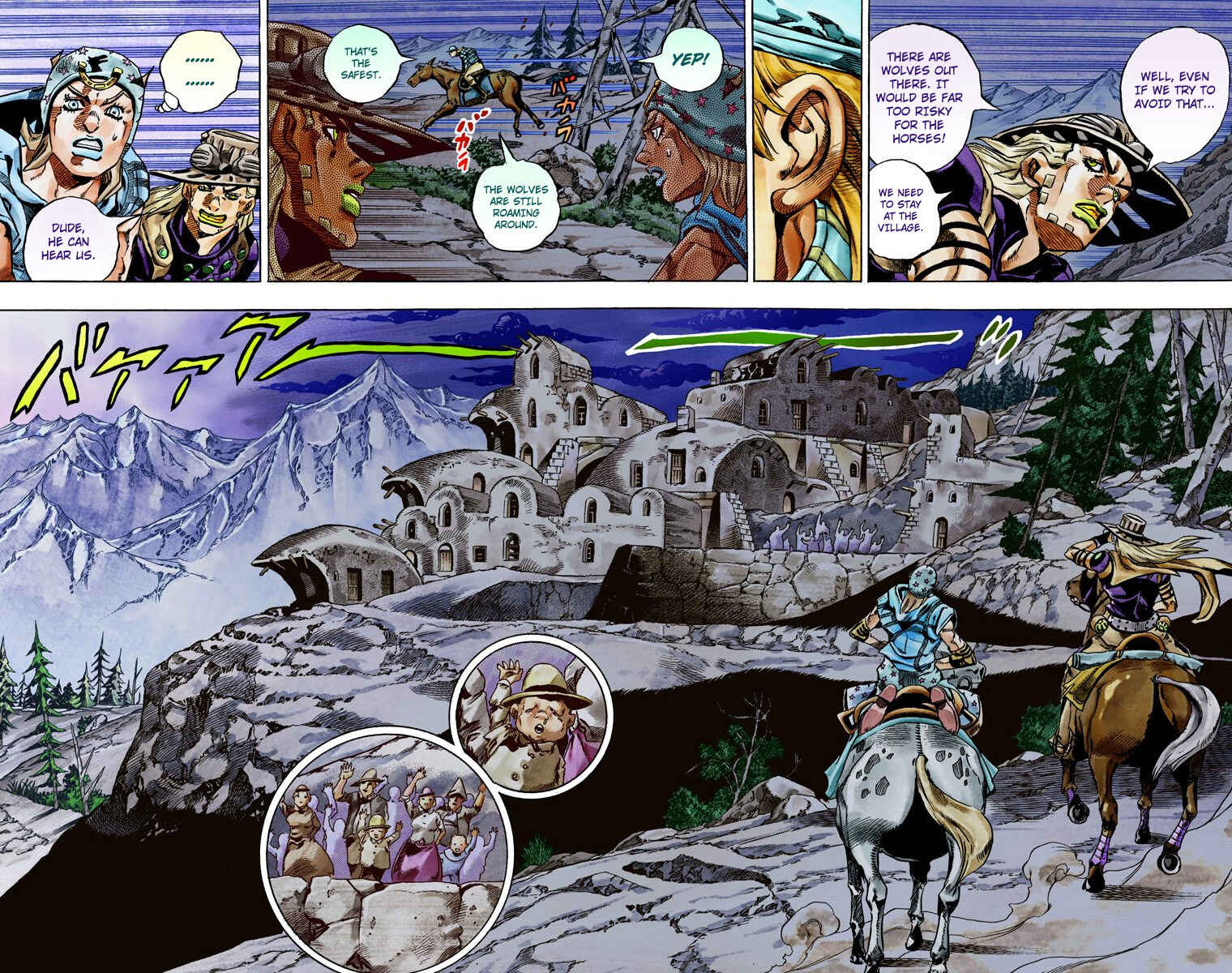 Page 38 Chapter 28 JoJos Bizarre Adventure, Part 7: Steel Ball Run (Official Colored)