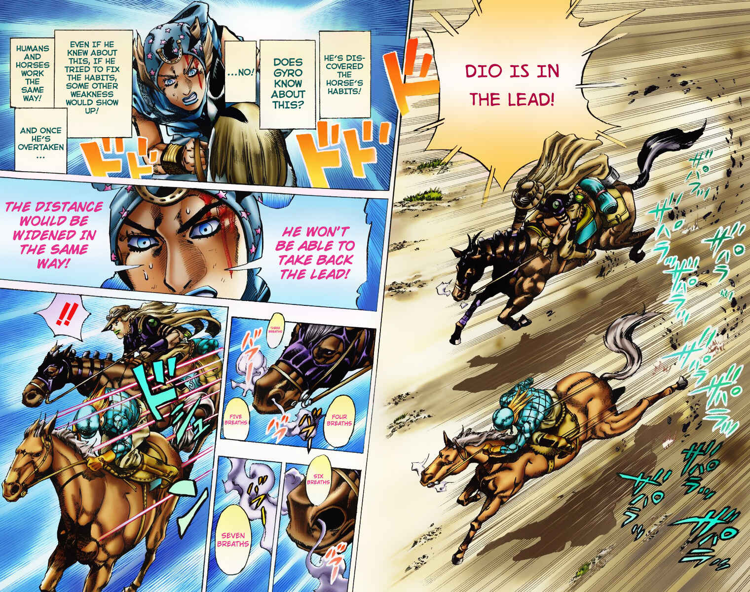 Page 14 Chapter 6 JoJos Bizarre Adventure, Part 7: Steel Ball Run (Official Colored)