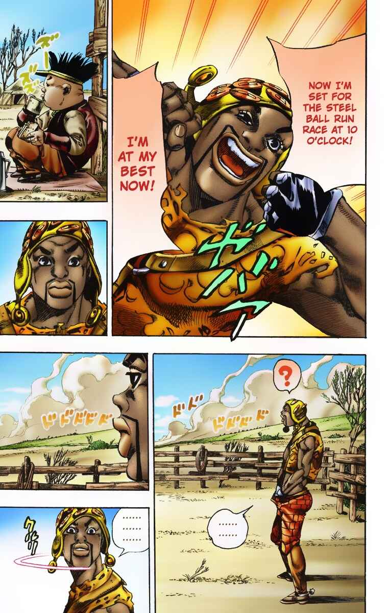 Page 23 Chapter 6 JoJos Bizarre Adventure, Part 7: Steel Ball Run (Official Colored)