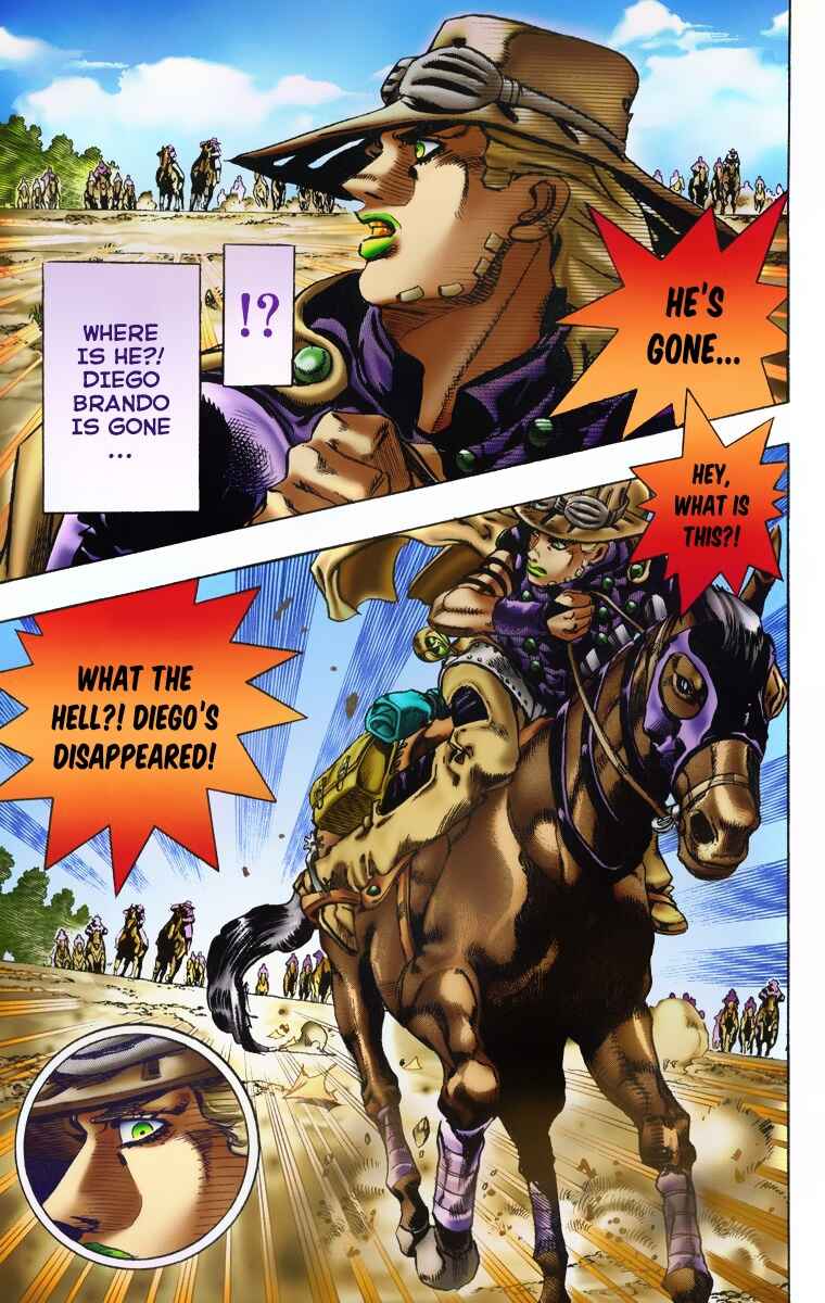 Page 9 Chapter 6 JoJos Bizarre Adventure, Part 7: Steel Ball Run (Official Colored)