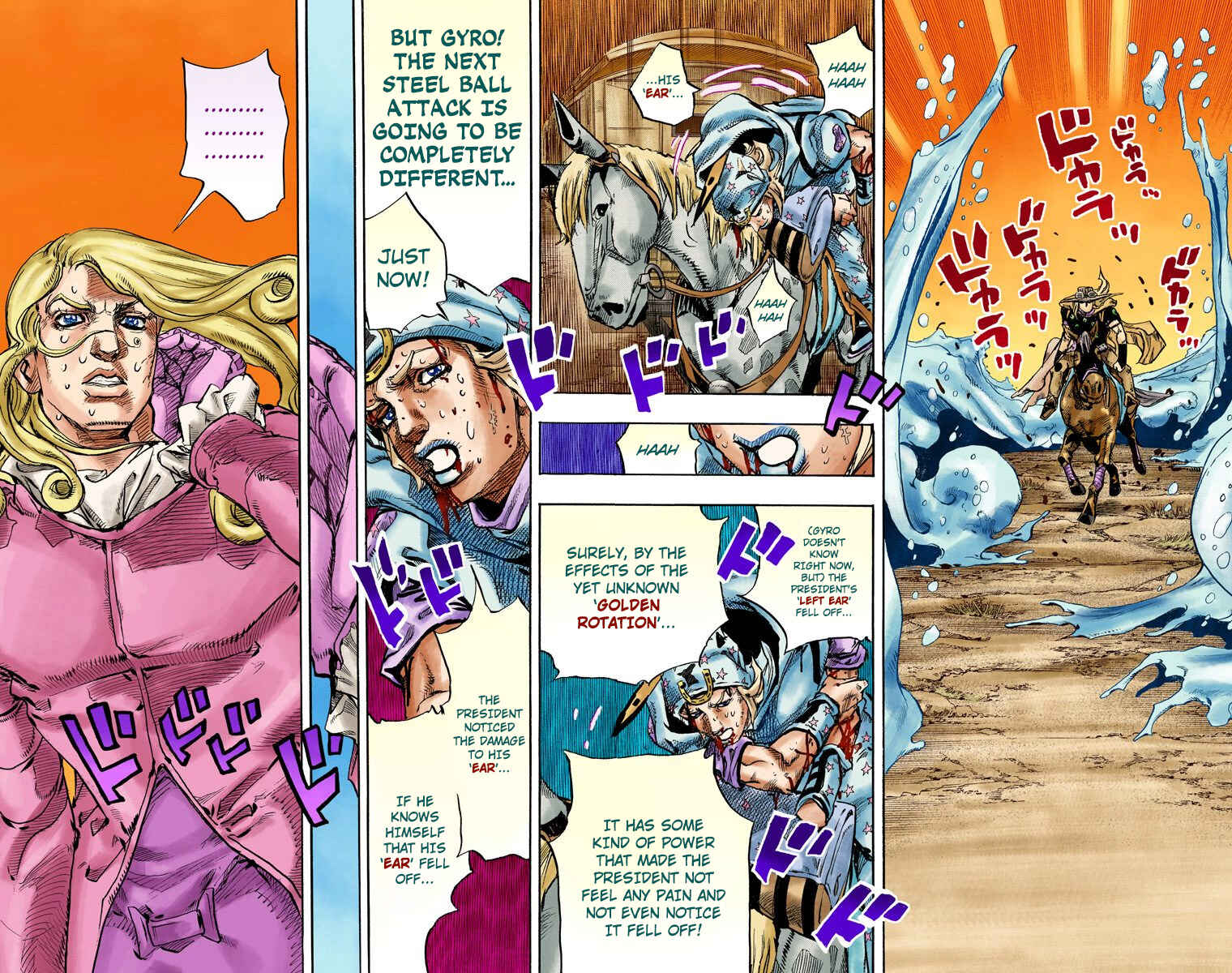Page 23 Chapter 82 JoJos Bizarre Adventure, Part 7: Steel Ball Run (Official Colored)