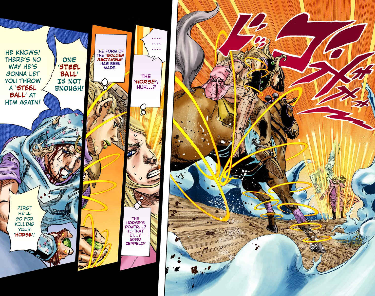 Page 25 Chapter 82 JoJos Bizarre Adventure, Part 7: Steel Ball Run (Official Colored)