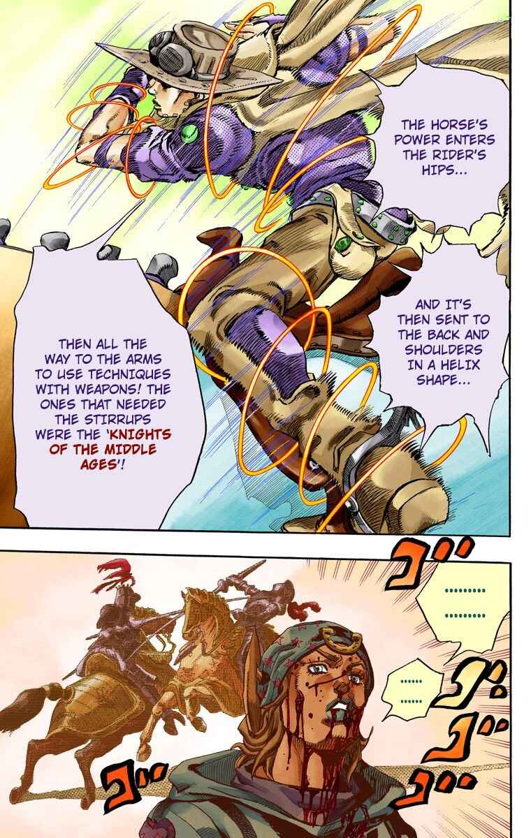 Page 19 Chapter 72 JoJos Bizarre Adventure, Part 7: Steel Ball Run (Official Colored)