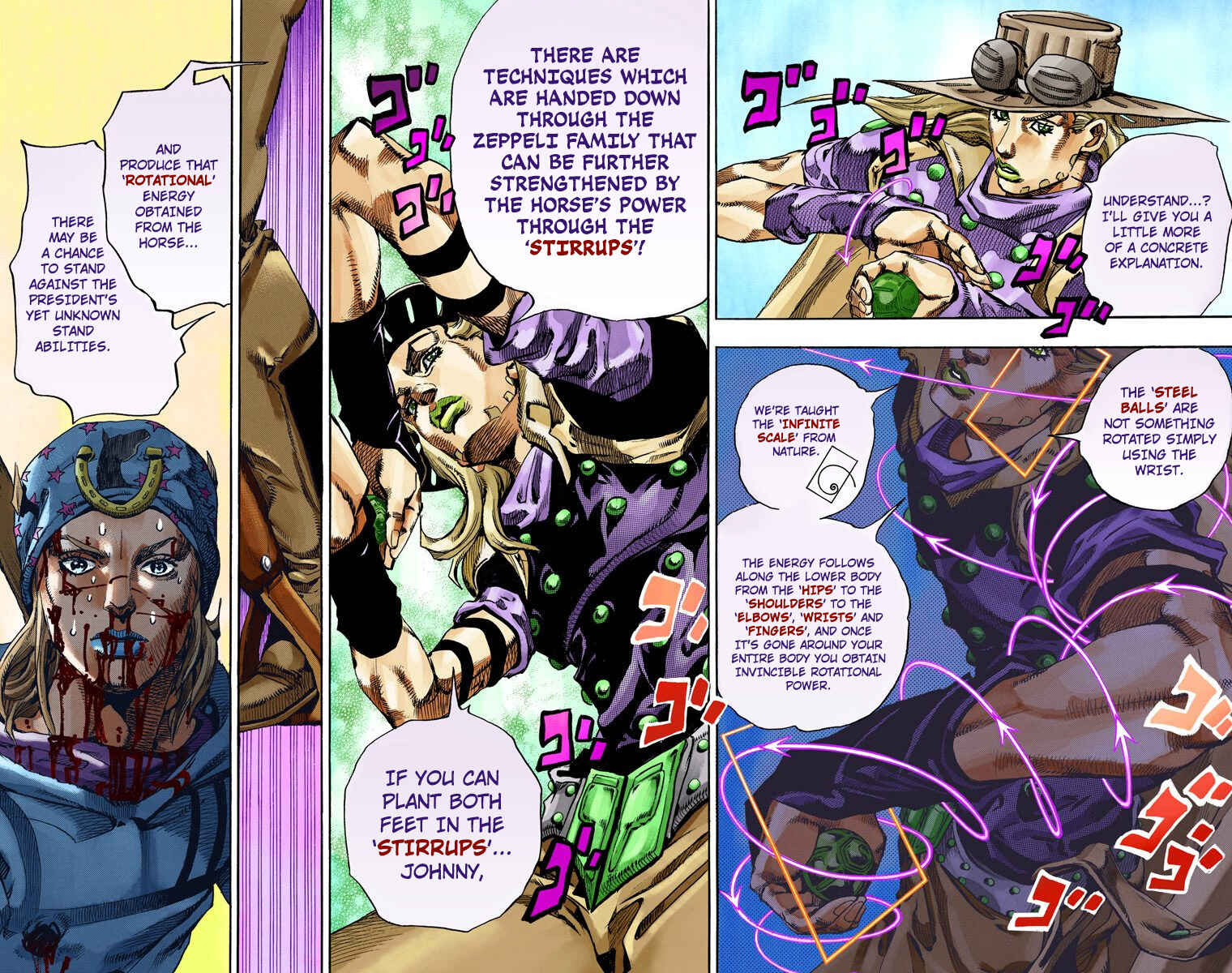 Page 20 Chapter 72 JoJos Bizarre Adventure, Part 7: Steel Ball Run (Official Colored)