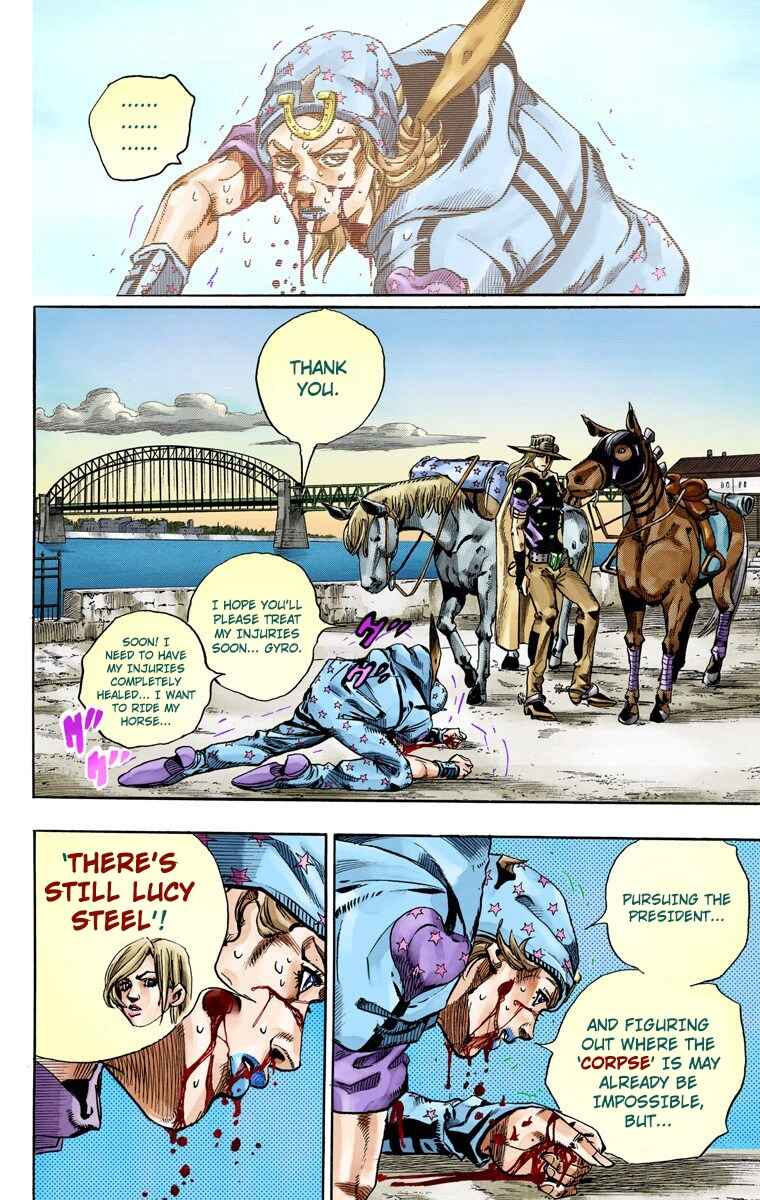 Page 23 Chapter 72 JoJos Bizarre Adventure, Part 7: Steel Ball Run (Official Colored)