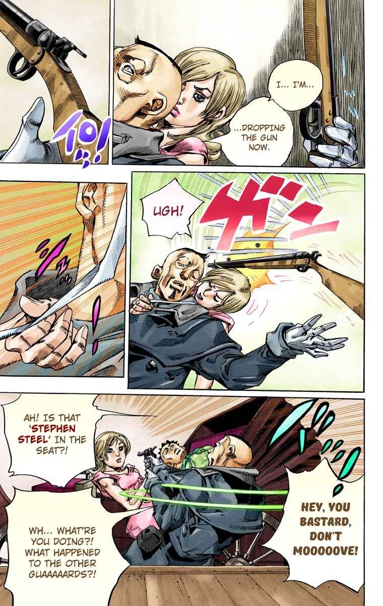 Page 28 Chapter 72 JoJos Bizarre Adventure, Part 7: Steel Ball Run (Official Colored)