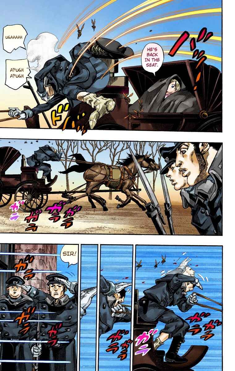 Page 36 Chapter 72 JoJos Bizarre Adventure, Part 7: Steel Ball Run (Official Colored)