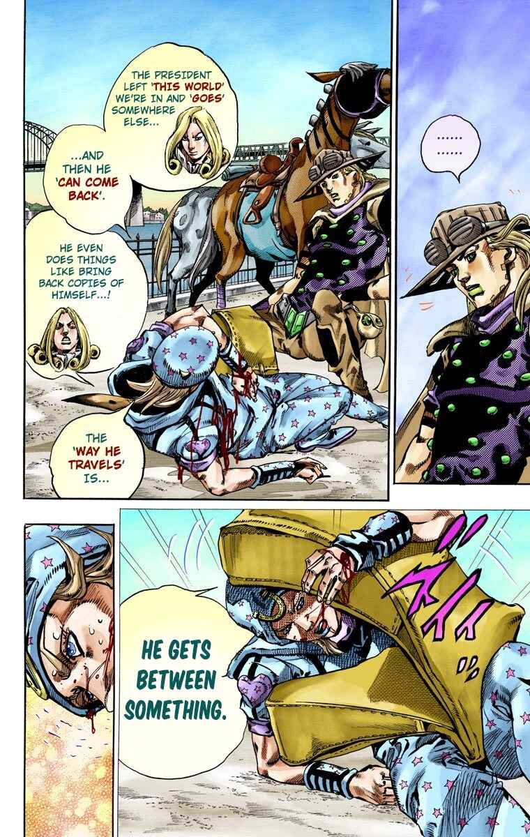 Page 8 Chapter 72 JoJos Bizarre Adventure, Part 7: Steel Ball Run (Official Colored)