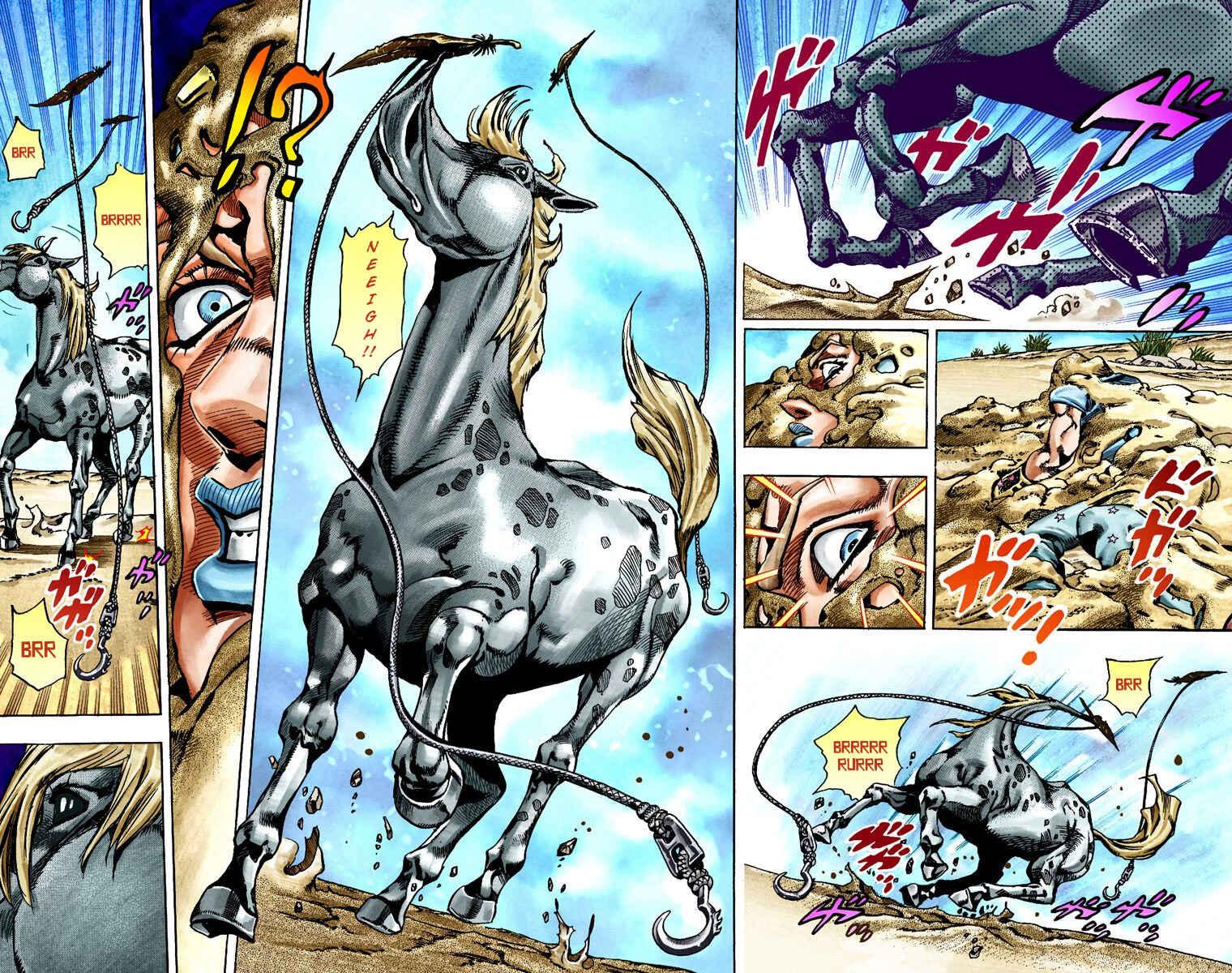 Page 10 Chapter 27 JoJos Bizarre Adventure, Part 7: Steel Ball Run (Official Colored)