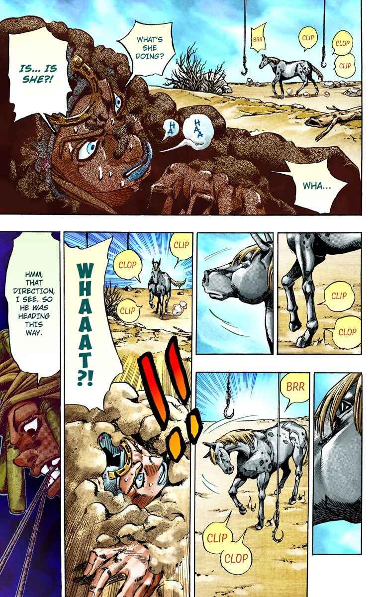 Page 12 Chapter 27 JoJos Bizarre Adventure, Part 7: Steel Ball Run (Official Colored)