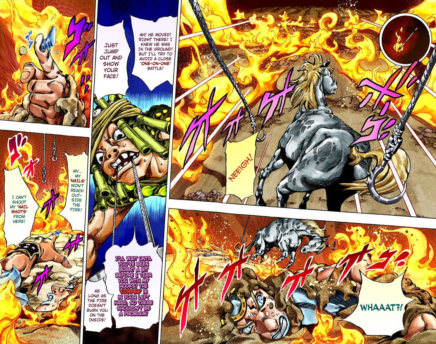 Page 15 Chapter 27 JoJos Bizarre Adventure, Part 7: Steel Ball Run (Official Colored)