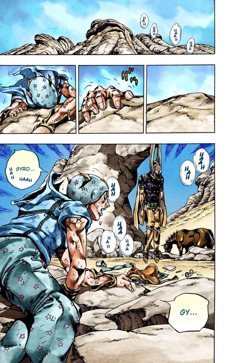 Page 21 Chapter 27 JoJos Bizarre Adventure, Part 7: Steel Ball Run (Official Colored)