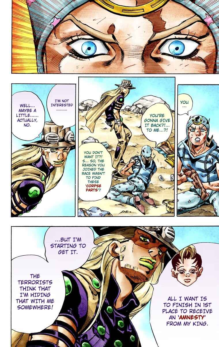 Page 42 Chapter 27 JoJos Bizarre Adventure, Part 7: Steel Ball Run (Official Colored)