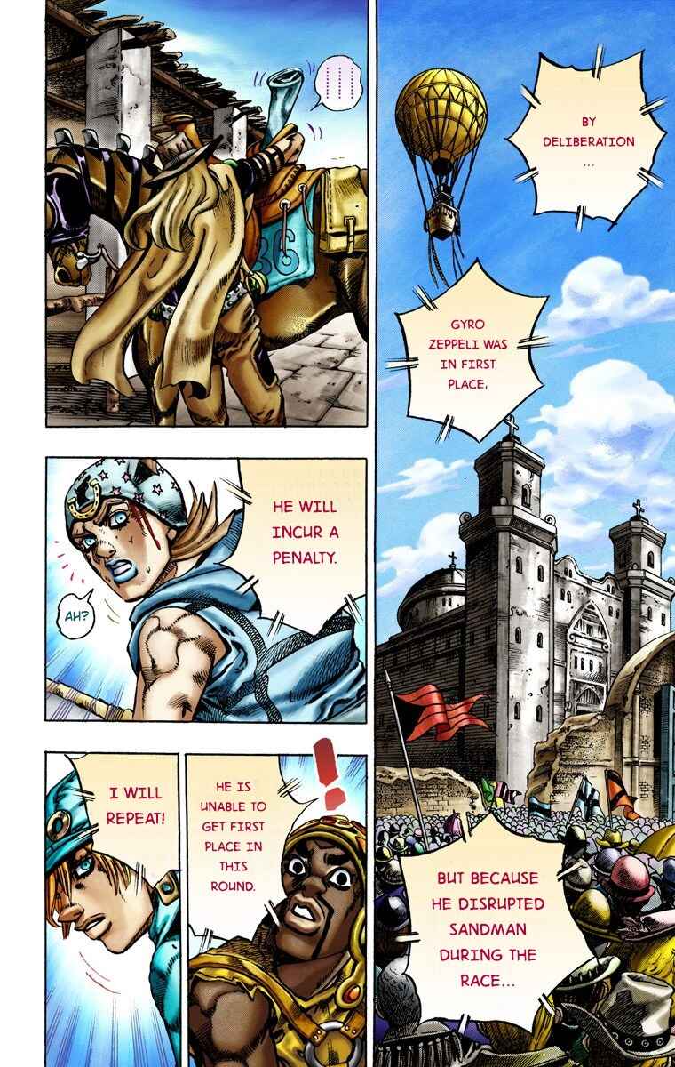Page 11 Chapter 12 JoJos Bizarre Adventure, Part 7: Steel Ball Run (Official Colored)