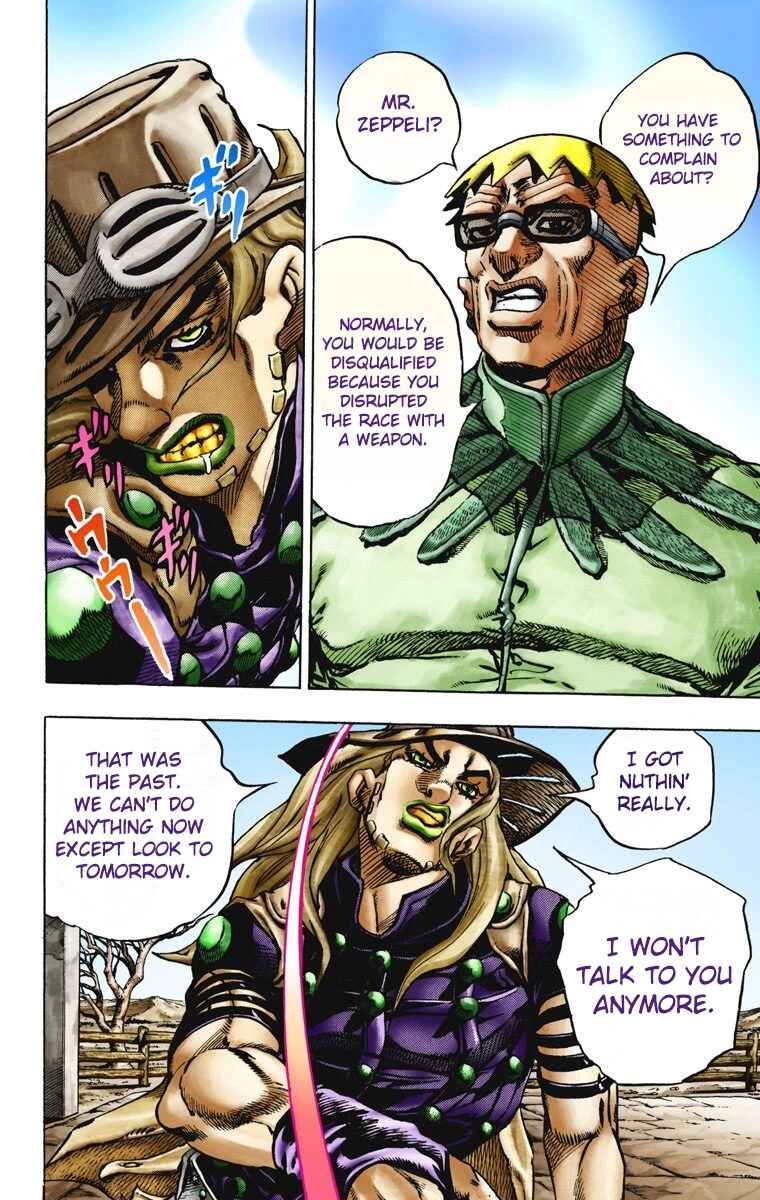 Page 19 Chapter 12 JoJos Bizarre Adventure, Part 7: Steel Ball Run (Official Colored)