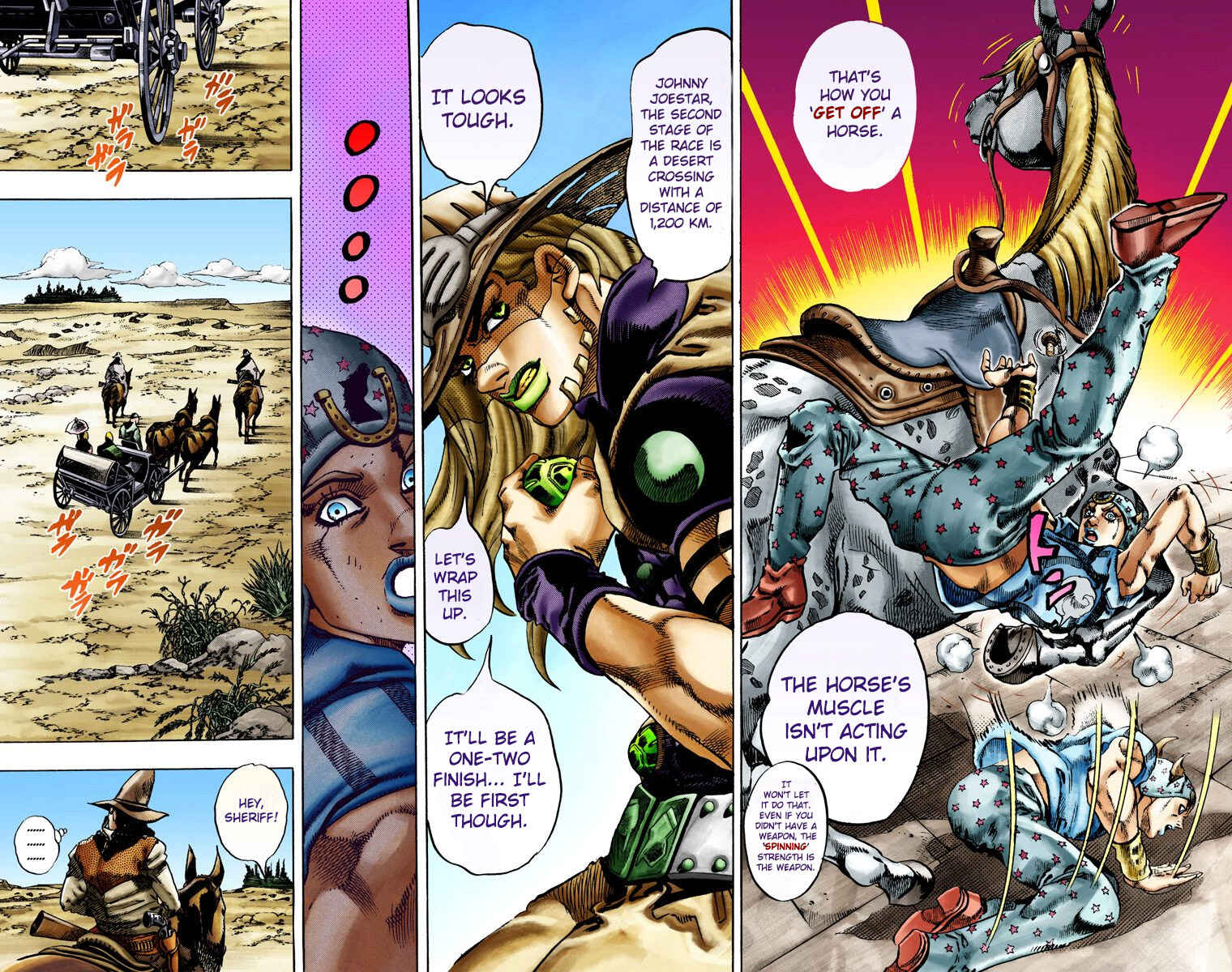 Page 27 Chapter 12 JoJos Bizarre Adventure, Part 7: Steel Ball Run (Official Colored)