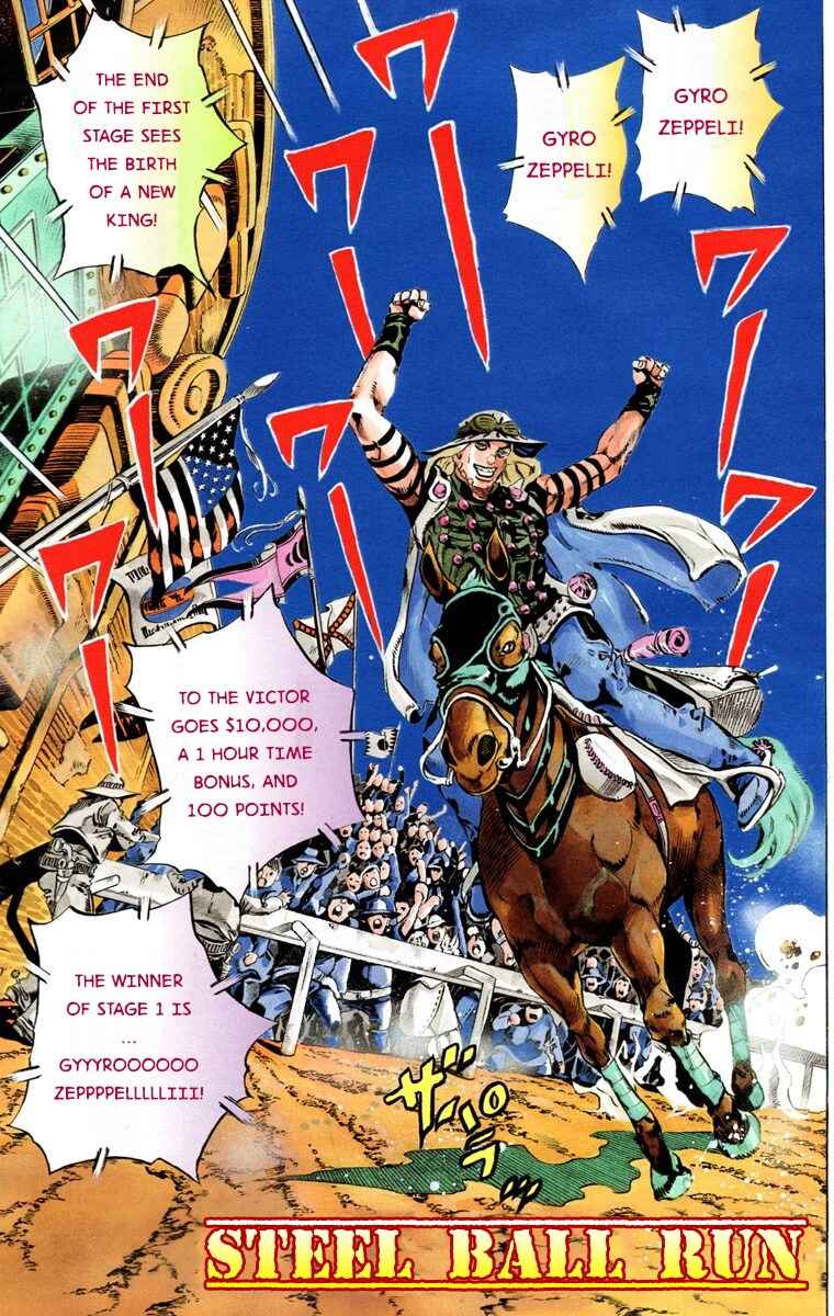 Page 3 Chapter 12 JoJos Bizarre Adventure, Part 7: Steel Ball Run (Official Colored)