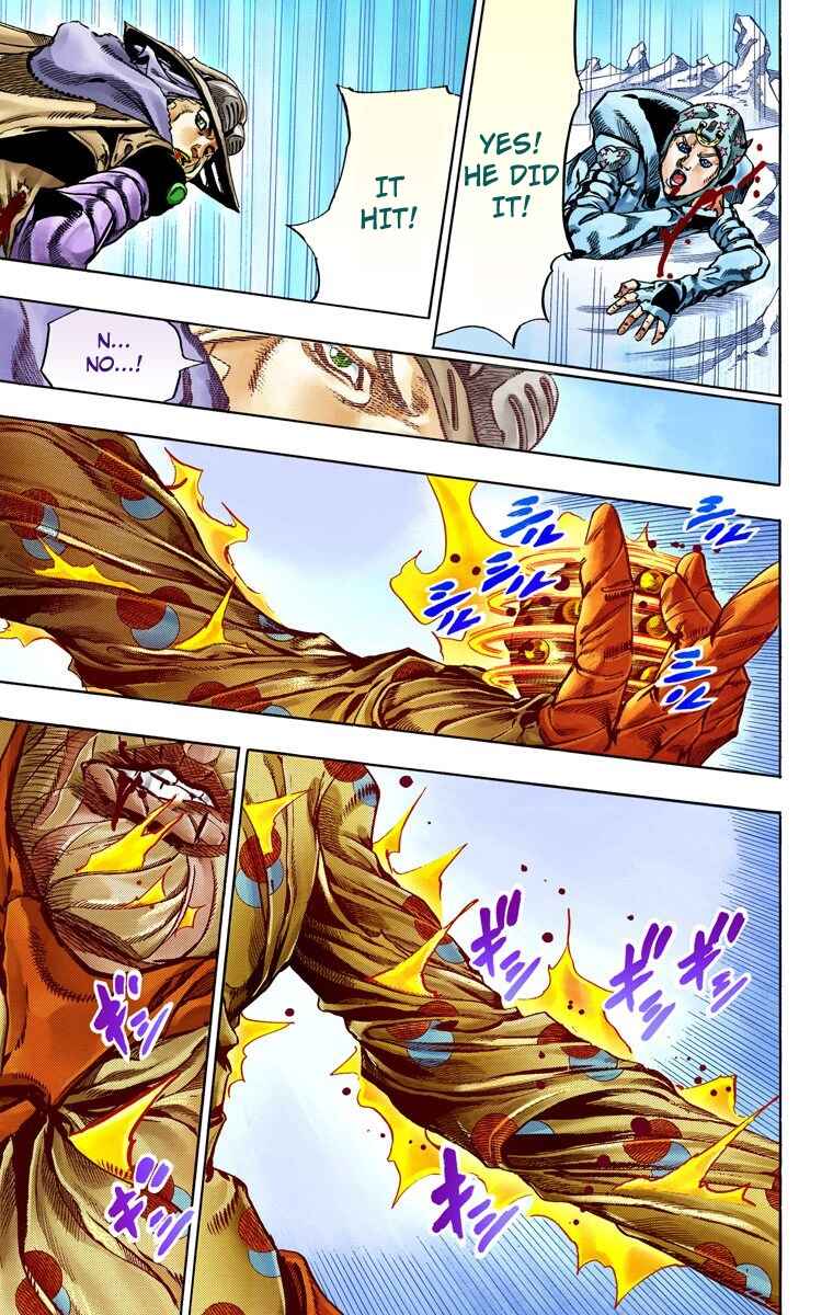 Page 15 Chapter 54 JoJos Bizarre Adventure, Part 7: Steel Ball Run (Official Colored)