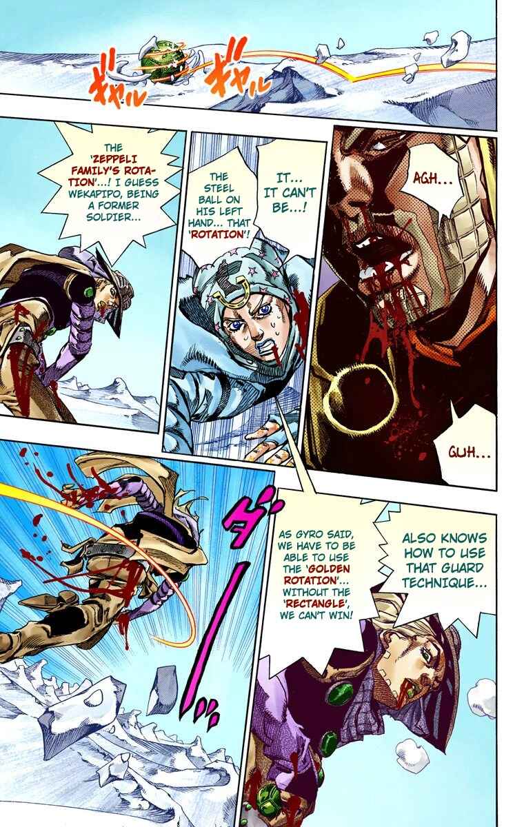 Page 17 Chapter 54 JoJos Bizarre Adventure, Part 7: Steel Ball Run (Official Colored)