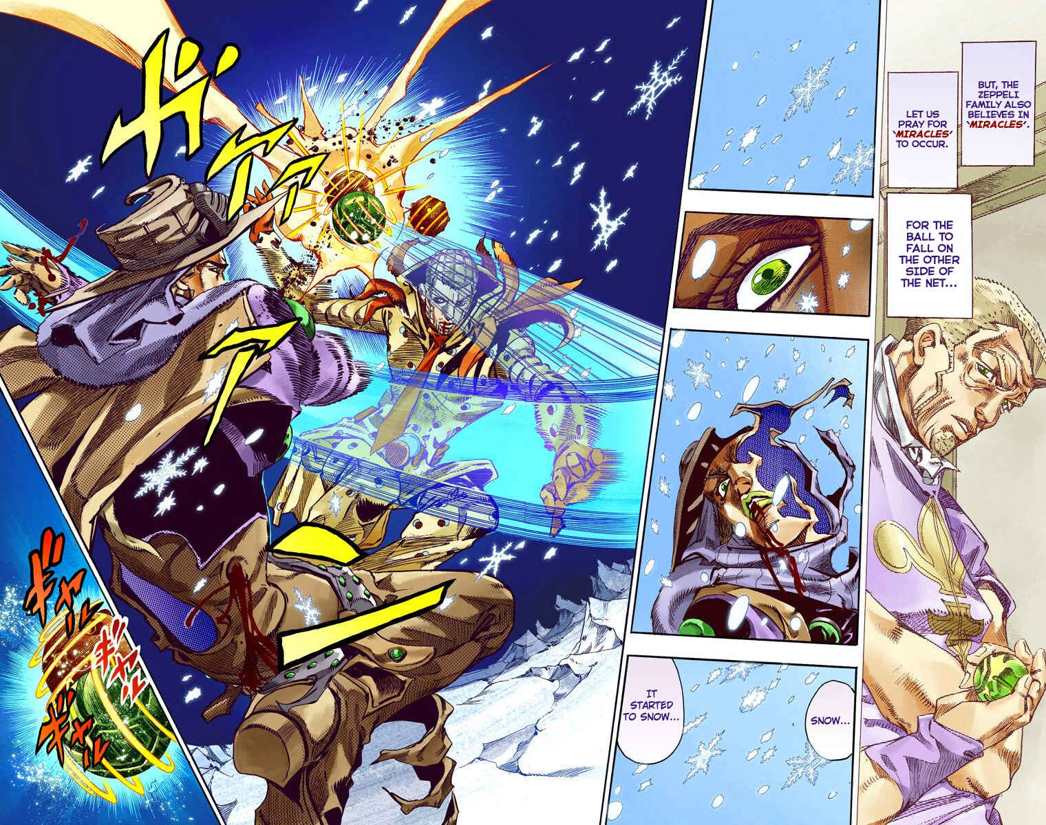 Page 28 Chapter 54 JoJos Bizarre Adventure, Part 7: Steel Ball Run (Official Colored)