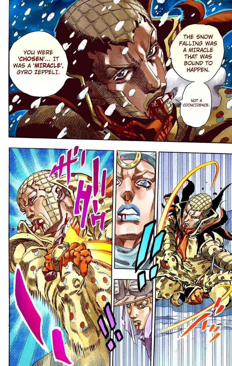 Page 37 Chapter 54 JoJos Bizarre Adventure, Part 7: Steel Ball Run (Official Colored)
