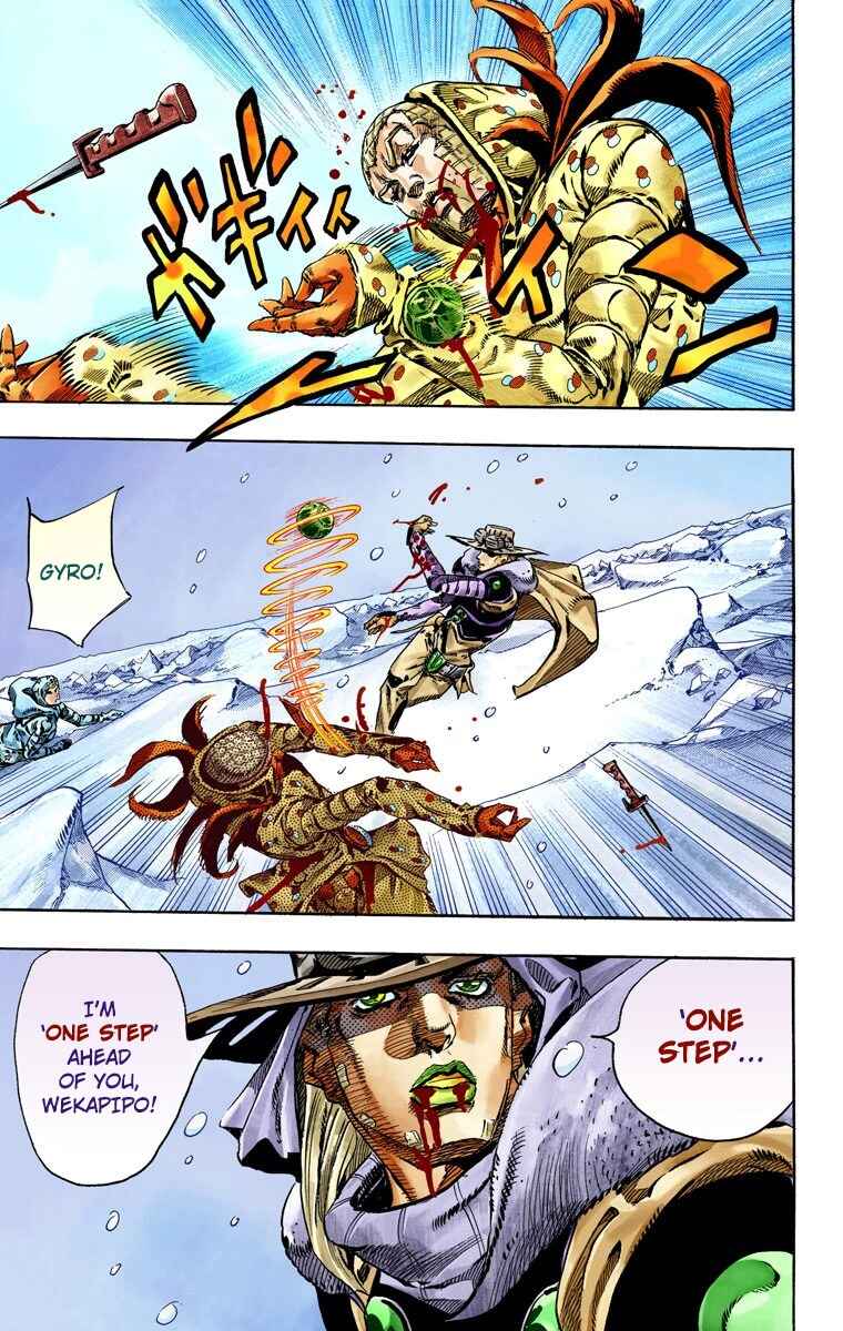 Page 38 Chapter 54 JoJos Bizarre Adventure, Part 7: Steel Ball Run (Official Colored)